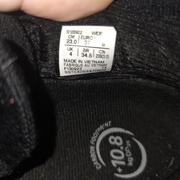 Women Size 6 Wide - Asics Gel Nimbus 26 Blac Athletic Running Shoes Sneakers - Picture 11 of 11